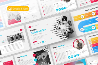 Team Collaboration Google Slides Presentation Template